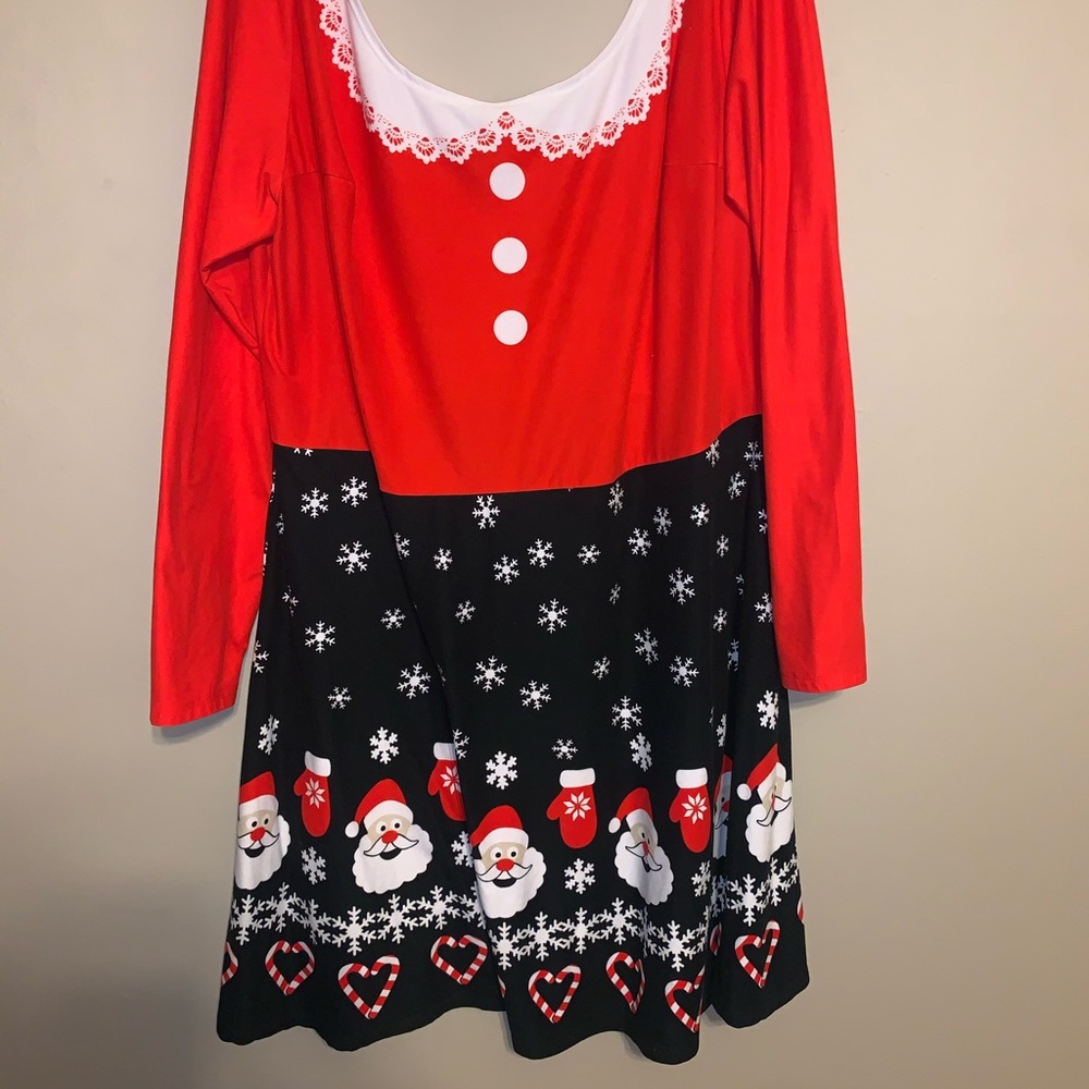 Plus size Christmas dress